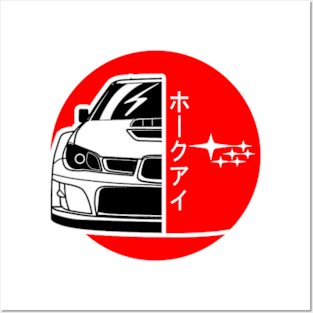 Impreza hawkeye WRX STI, JDM Posters and Art